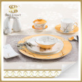 Set de vaisselle en porcelaine de style espagnol en porcelaine